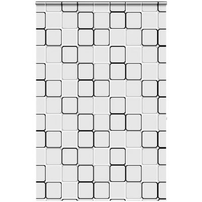 Textilní sprchový Závěs VidaXL 150 x 240 cm – Hledejceny.cz