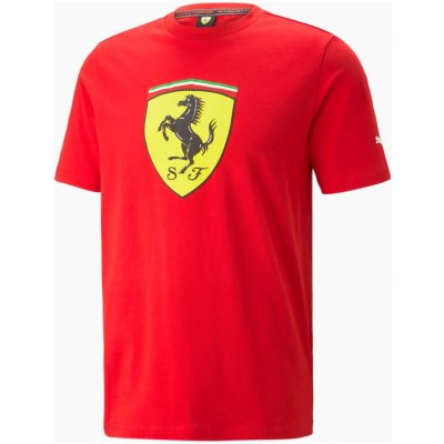 Puma Ferrari triko Big Shield 23 red