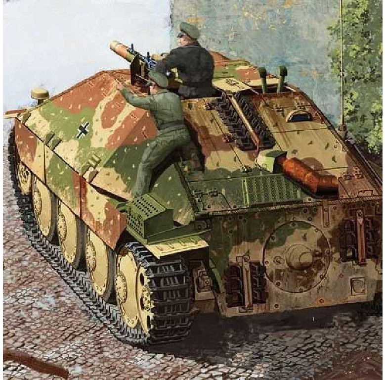 Academy Jagdpanzer 38 t Hetzer pozdní verze 1:35