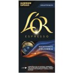 L'OR Espresso Colombia Decaffeinato kapslí pro Nespresso Original kávovary 10 ks – Hledejceny.cz
