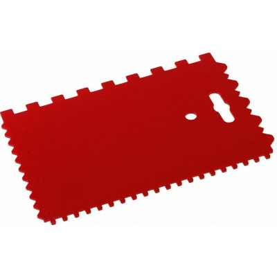 Stěrka plastová zuby 170x115mm – Hledejceny.cz