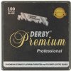 Ostatní kosmetická pomůcka Derby Premium Blades 06160 náhradní žiletky poloviční čepel 100 ks