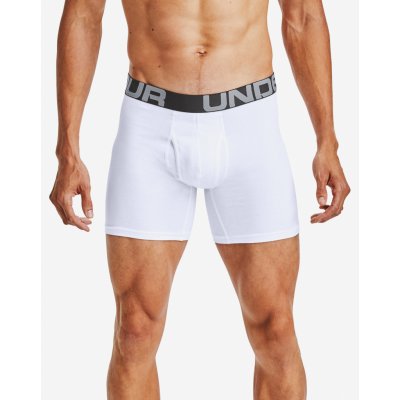 Under Armour UA Charged Cotton 6in Boxerky 3 ks bílá – Zbozi.Blesk.cz