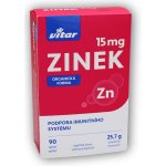 Vitar Zinek 15mg 90 tablet – Hledejceny.cz
