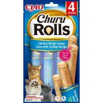 Churu Rolls Chicken wraps & Tuna Scallop 4 x 10 g – Hledejceny.cz