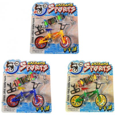 Lamps Fingerboard skateboard prstový set s kolem BMX různé druhy plast – Sleviste.cz
