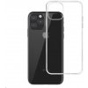 Pouzdro a kryt na mobilní telefon Apple 3mk Clear Case pro Apple iPhone 12 / 12 Pro, čirá 5903108277556