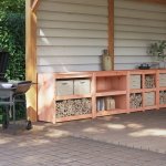 zahrada-XL Skříňky do venkovní kuchyně 2 ks masivní dřevo douglasky