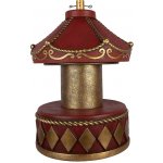 Clayre & Eef Červený keramický stojan pod vánoční stromeček kolotoč – 52x73 cm – Hledejceny.cz