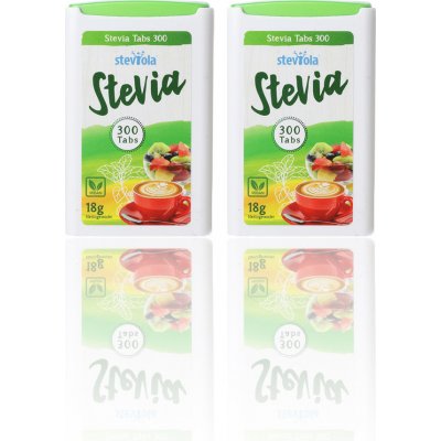 Medintim Steviola Stévia tablety v dávkovači 2 x 300 tbl – Zboží Dáma