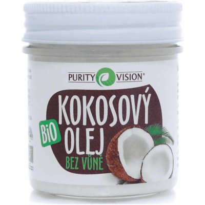 Purity Vision Kokosový olej bez vůně Bio 120 ml