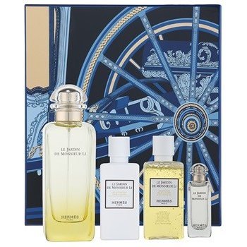 Hermés Le Jardin De Monsieur Li EDT 100 ml + EDT 7,5 ml + sprchový gel 40 ml + tělové mléko 40 ml dárková sada