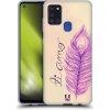 Pouzdro a kryt na mobilní telefon Samsung Pouzdro Head Case Samsung Galaxy A21s PÍRKA TI AMO