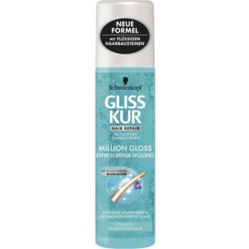 Gliss Kur Million Gloss regenerační expres balzám na vlasy 200 ml