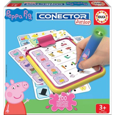 EDUCA hra pro děti Conector junior Prasátko Peppa – Zboží Mobilmania