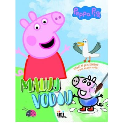 Maluj vodou A4 Prasátko Peppa – Zboží Mobilmania