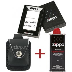 Zippo s věnováním