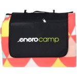 Enero Camp pikniková deka s ALU potahem 200 × 180 cm trojúhelníky – Zboží Dáma