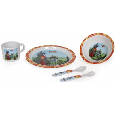 Small Foot By Small Foot Jídelní souprava rytíř Rust – Zboží Dáma