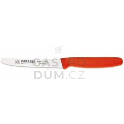 Giesser Nůž zubatý G 8365 110 mm červená – Zboží Dáma