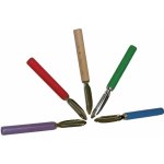 Škrabka na brambory, čepel z nerezové oceli, dřevěná rukojeť, levák – Zboží Mobilmania