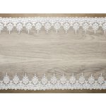 PartyDeco Dekorativní krajka 0.15x9m bělavá III – Zboží Dáma