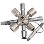 Knipex Klíč na rozvodné skříně TwinKey pro běžné skříně a systémy zavírání – Zboží Dáma