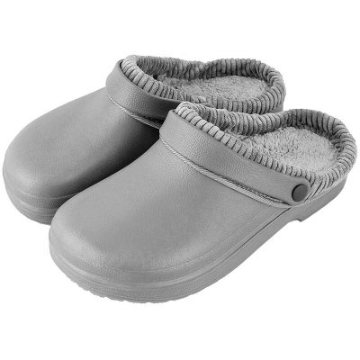 Pánské Kroksy zateplené šedé – Zboží Dáma