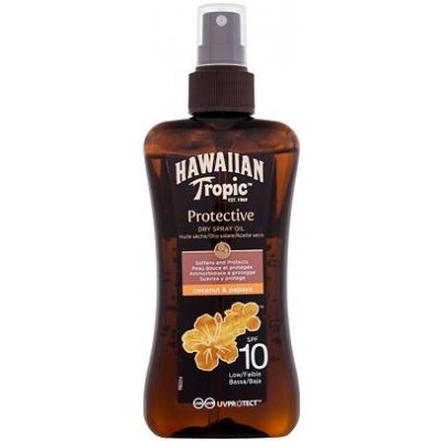 Hawaiian Tropic Protective Dry Spray Oil SPF10 suchý olej na opalování 200 ml – Zbozi.Blesk.cz