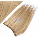 Clip in rychlopás 40cm 100% lidské vlasy - přírodní/světlejší blond #18/22 – Sleviste.cz