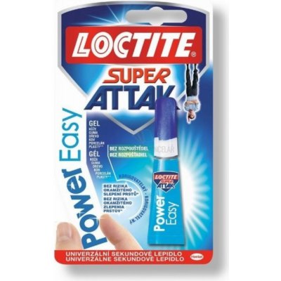 LOCTITE Super Attak Power Easy Gel 3 g – Zbozi.Blesk.cz