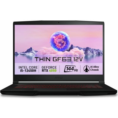 MSI Thin GF63 12VE-254CZ – Zbozi.Blesk.cz