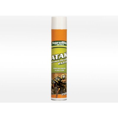 AgroBio Atak aerosol na vosy Extra 750 ml – Zboží Mobilmania