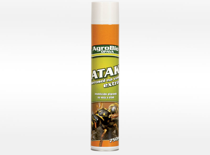 AgroBio Atak aerosol na vosy Extra 750 ml