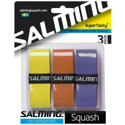 Salming SuperTacky overgrip 3ks mix barev