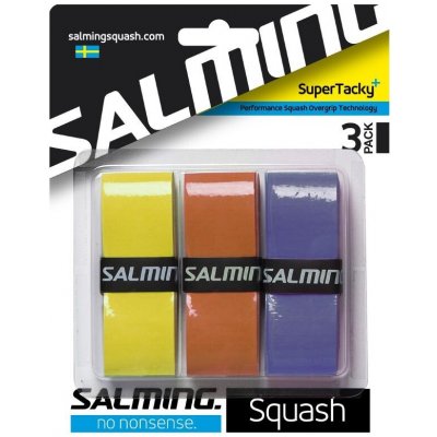 Salming SuperTacky overgrip 3ks mix barev – Sleviste.cz