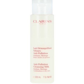 Clarins Cleansing Milk With Gentian čistící mléko pro smíšenou a mastnou pleť 200 ml