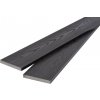 Plotovka dřevoplastová ST Dřevoplast antracit 14×120×2 000 mm