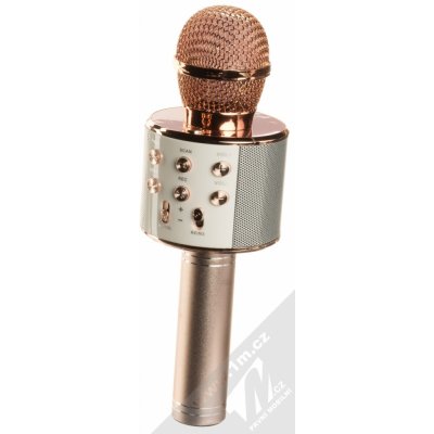 Alum Bezdrátový karaoke WS 858 Rose Gold – Zboží Dáma