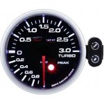 Přídavný budík Depo Racing Peak - tlak turba elektronický do 3bar | Zboží Auto