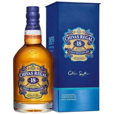 Chivas Regal 18y 40,0% 0,7 l (karton) – Zbozi.Blesk.cz