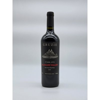 Alazani Valley Gruzie polosladké červené 11,5% 0,75 l (holá láhev) – Hledejceny.cz