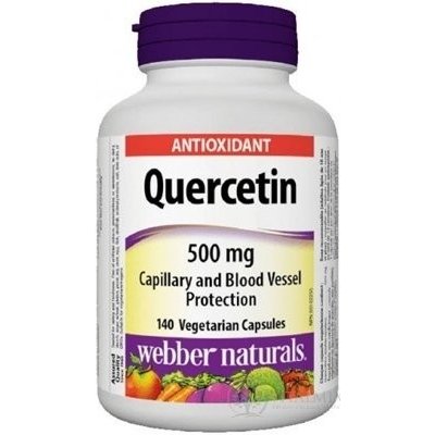 Webber Naturals Quercetin 500 mg 140 ks