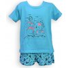 Dětské pyžamo a košilka Londog Casual dětské pyžamo tyrkysová