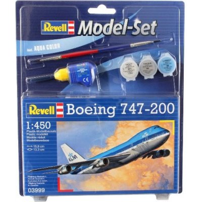 Revell ModelSet Boeing 747-200 63999 1:450