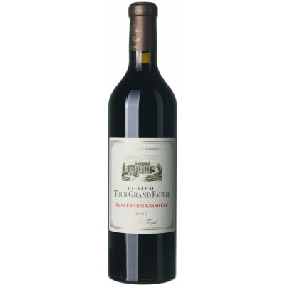 Chateau Tour Grand Faurie Saint-Emilion Grand Cru suché červené 2008 13,5% 0,75 l (holá láhev) – Hledejceny.cz