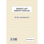Optys 1319 Dodací list A5 samopropisujicí 50 listů – Zboží Dáma