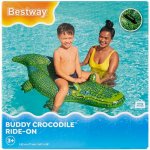 Bestway Nafukovací krokodýl s držadlem 168 x 89 cm – Zboží Mobilmania