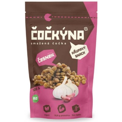 Čočkýna Smažená čočka Česnek 100 g – Hledejceny.cz