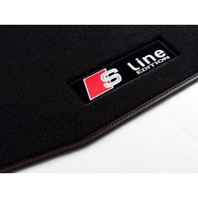 Koberce textilní SiRN Audi A4, S-Line Edition B6 + B7, 2001 - 2007 COMBI - SEDAN – Hledejceny.cz